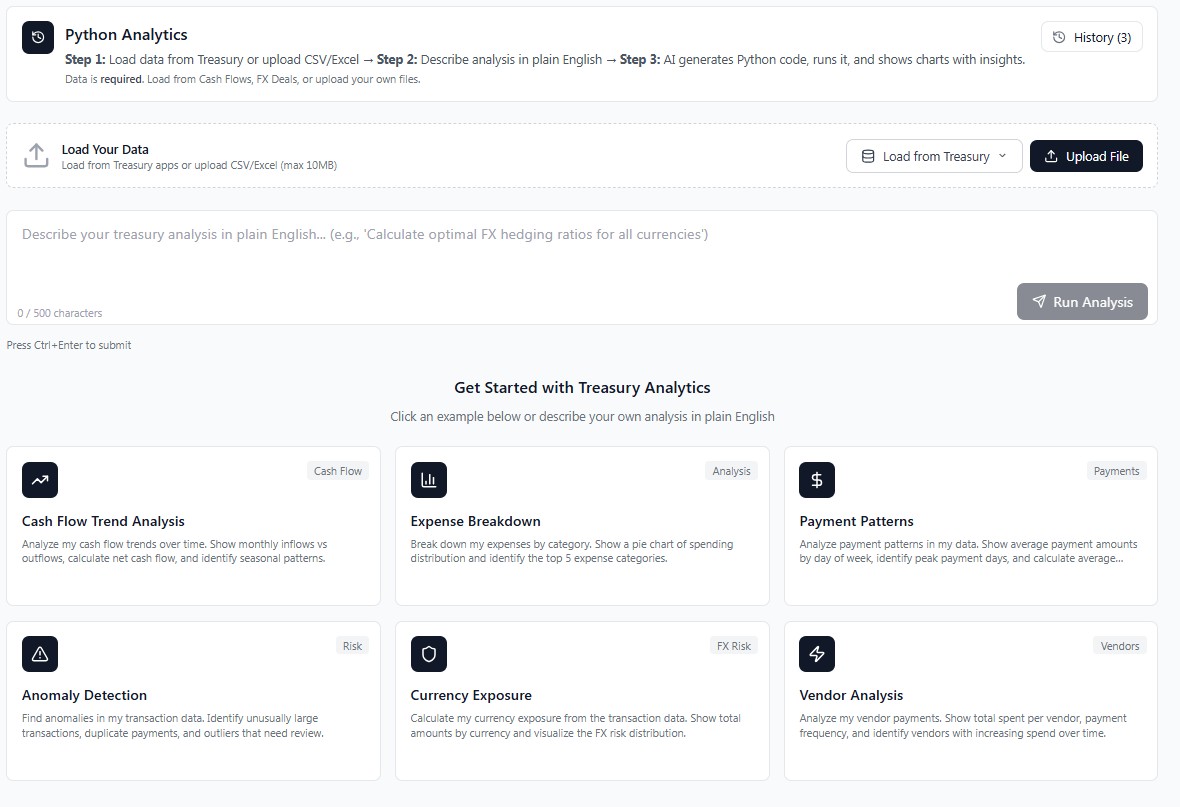 AI-generated Python analytics
